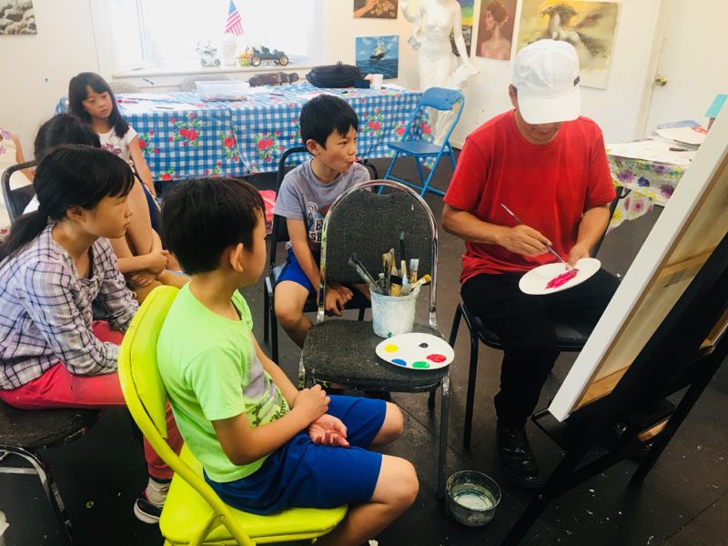 Longlong Art School 2018 summer camp